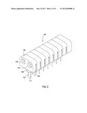 IMPLANTABLE MEDICAL DEVICE HEADERS THAT FACILITATE DEVICE AND LEAD     CONFIGURATION VARIANTS diagram and image