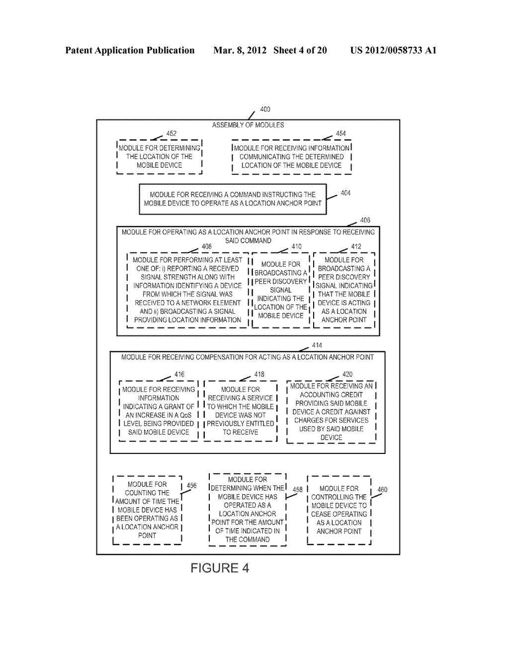 METHODS AND APPARATUS FOR USING MOBILE DEVICES AS LOCATION ANCHOR POINTS - diagram, schematic, and image 05