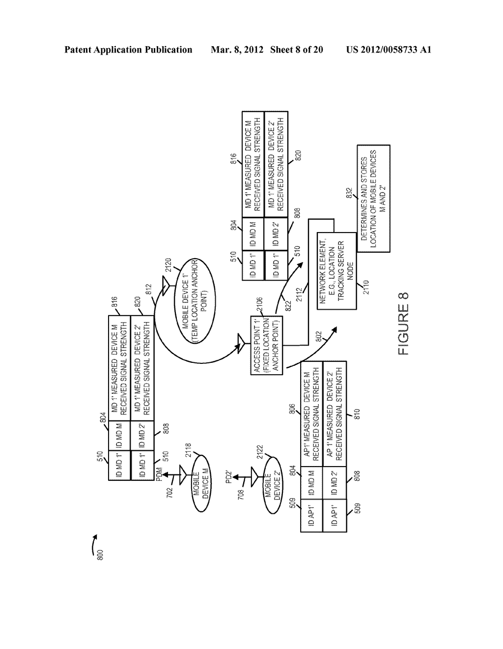 METHODS AND APPARATUS FOR USING MOBILE DEVICES AS LOCATION ANCHOR POINTS - diagram, schematic, and image 09