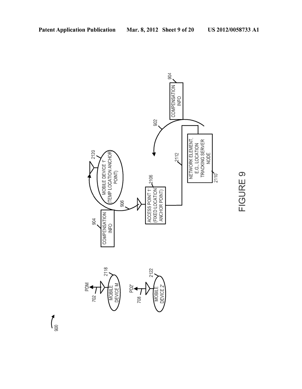 METHODS AND APPARATUS FOR USING MOBILE DEVICES AS LOCATION ANCHOR POINTS - diagram, schematic, and image 10