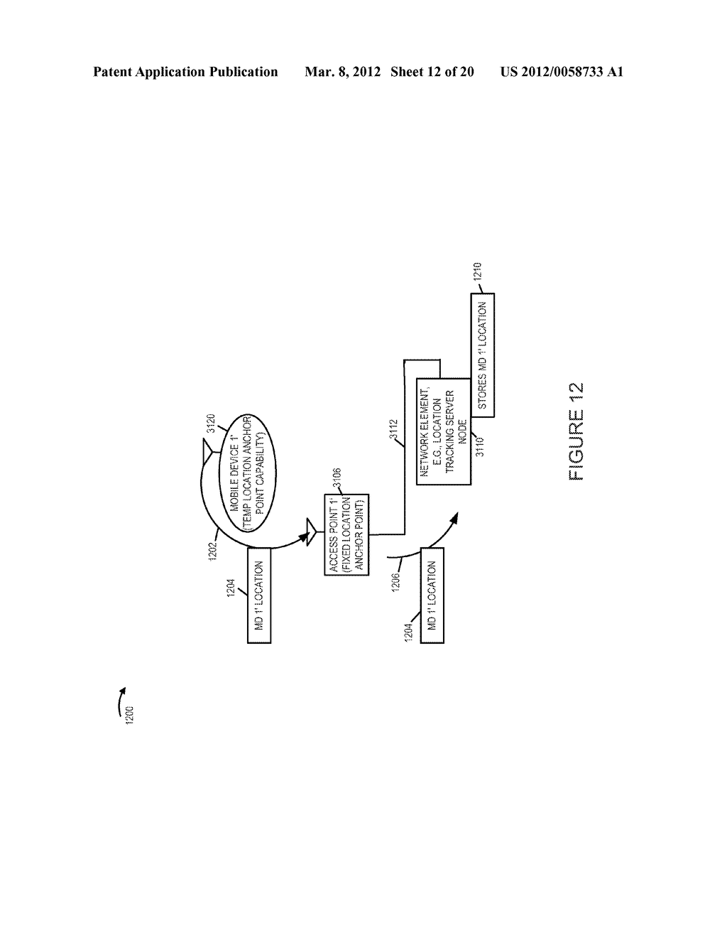 METHODS AND APPARATUS FOR USING MOBILE DEVICES AS LOCATION ANCHOR POINTS - diagram, schematic, and image 13