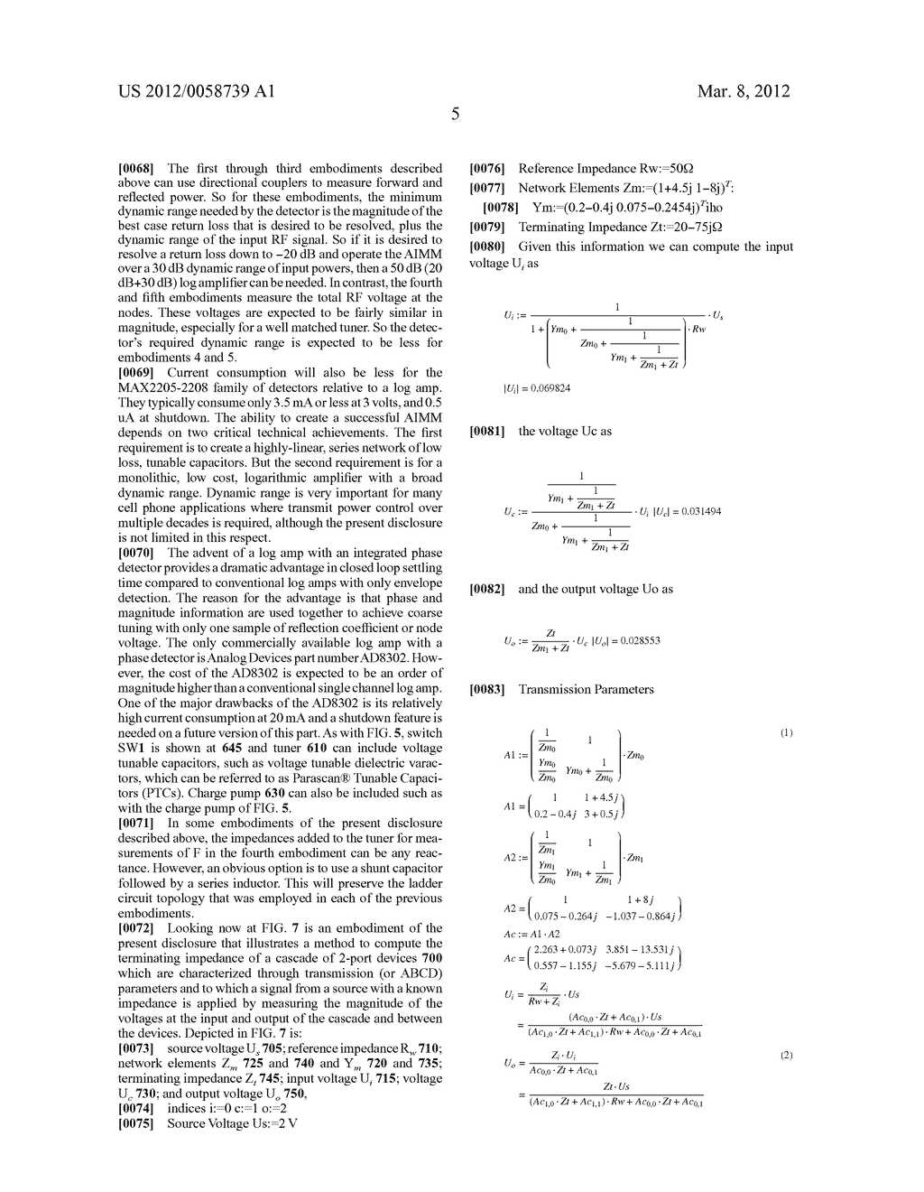 Adaptive Impedance Matching Module (AIMM) Control Architectures - diagram, schematic, and image 14