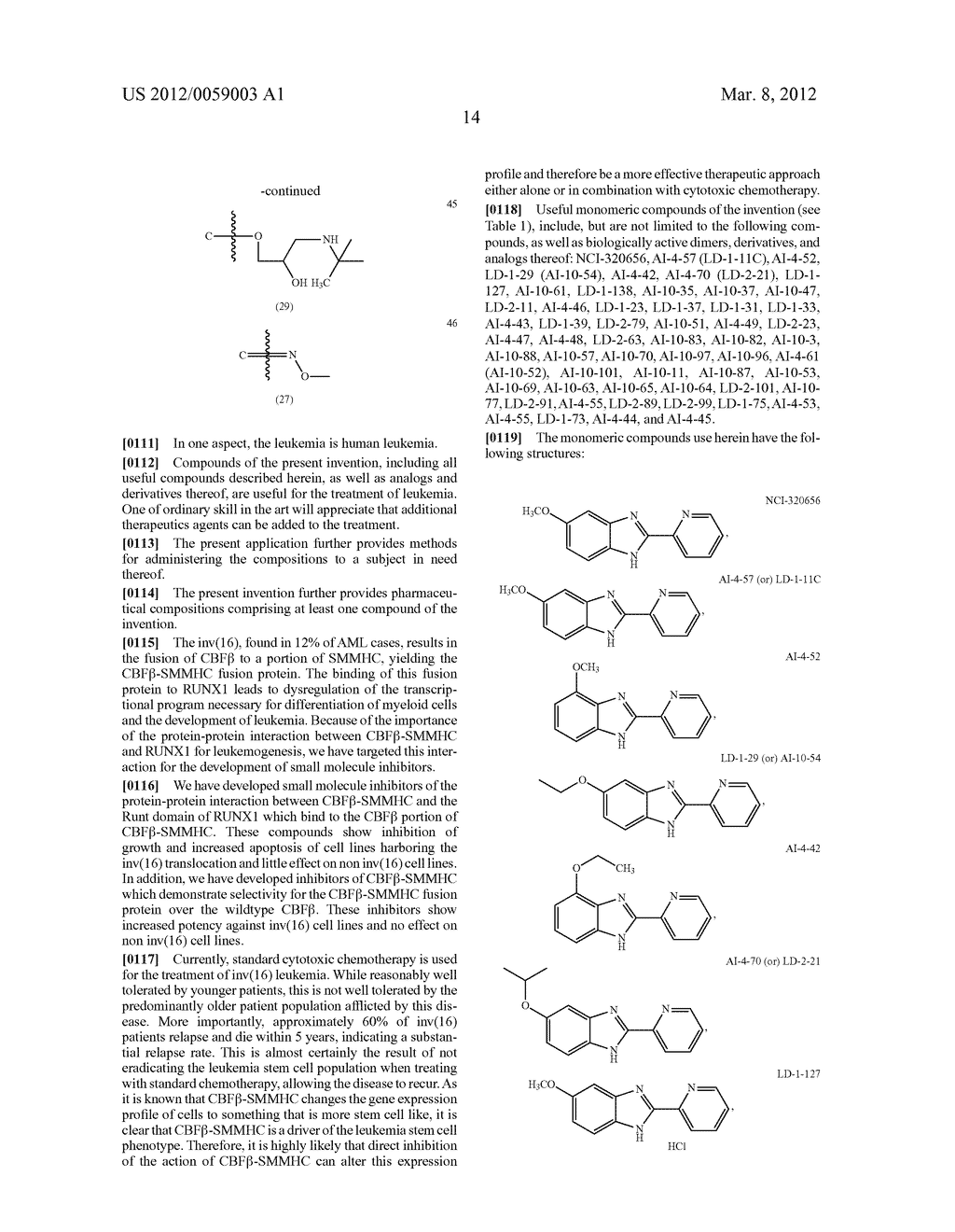 INHIBITORS OF INV(16) LEUKEMIA - diagram, schematic, and image 27