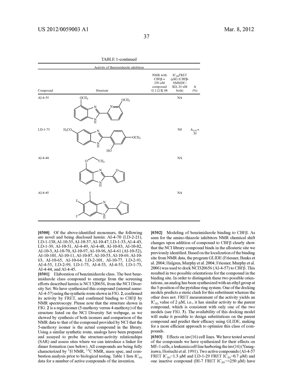 INHIBITORS OF INV(16) LEUKEMIA - diagram, schematic, and image 50