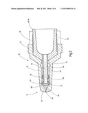 ATTACHMENT FOR A STANDARD SYRINGE AND INJECTION DEVICE FOR NEEDLE-FREE     INJECTION diagram and image