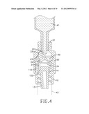 SYRINGE ADAPTER WITH A BALL-TYPED VALVE diagram and image
