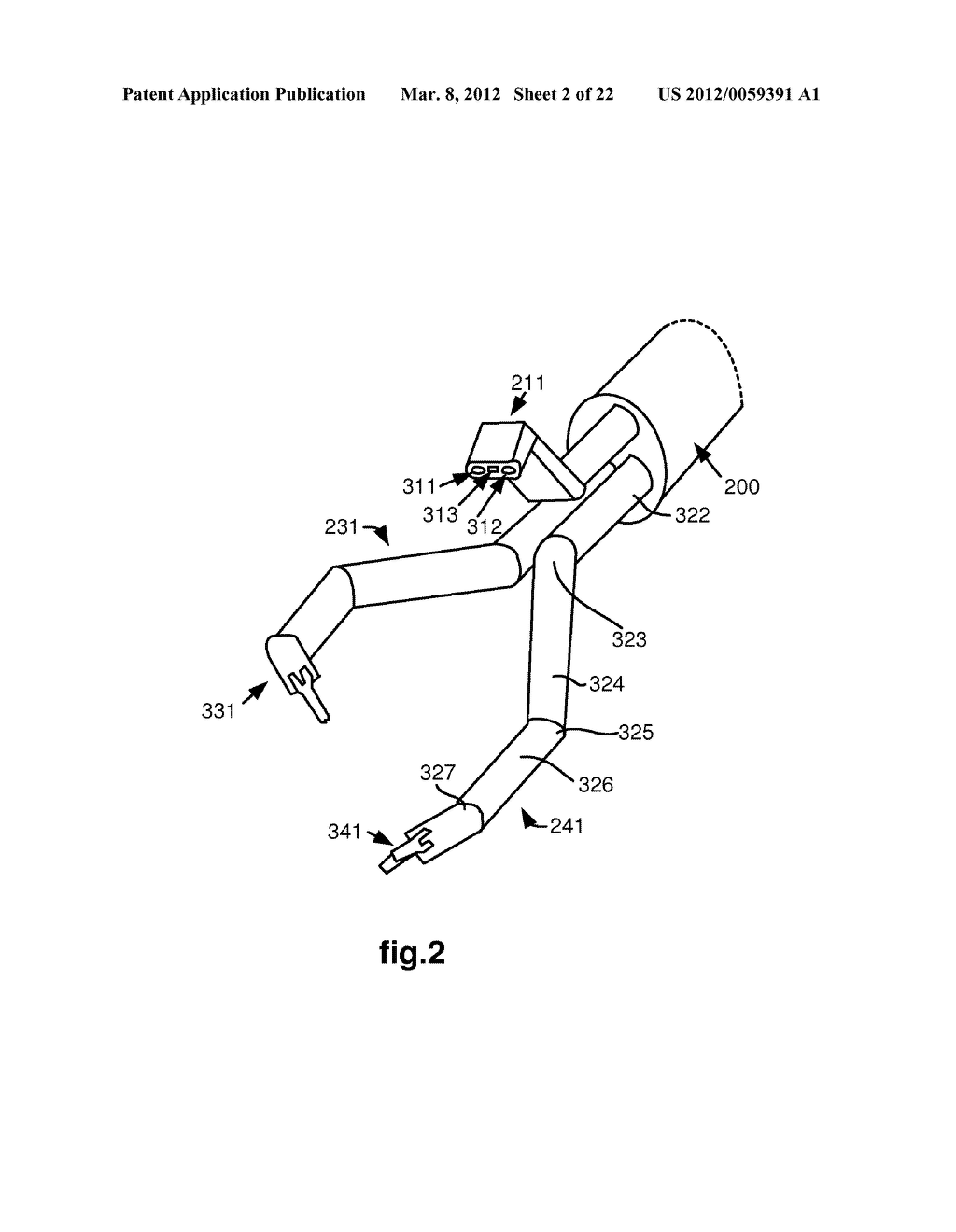 APPLICATION OF FORCE FEEDBACK ON AN INPUT DEVICE TO URGE ITS OPERATOR TO     COMMAND AN ARTICULATED INSTRUMENT TO A PREFERRED POSE - diagram, schematic, and image 03