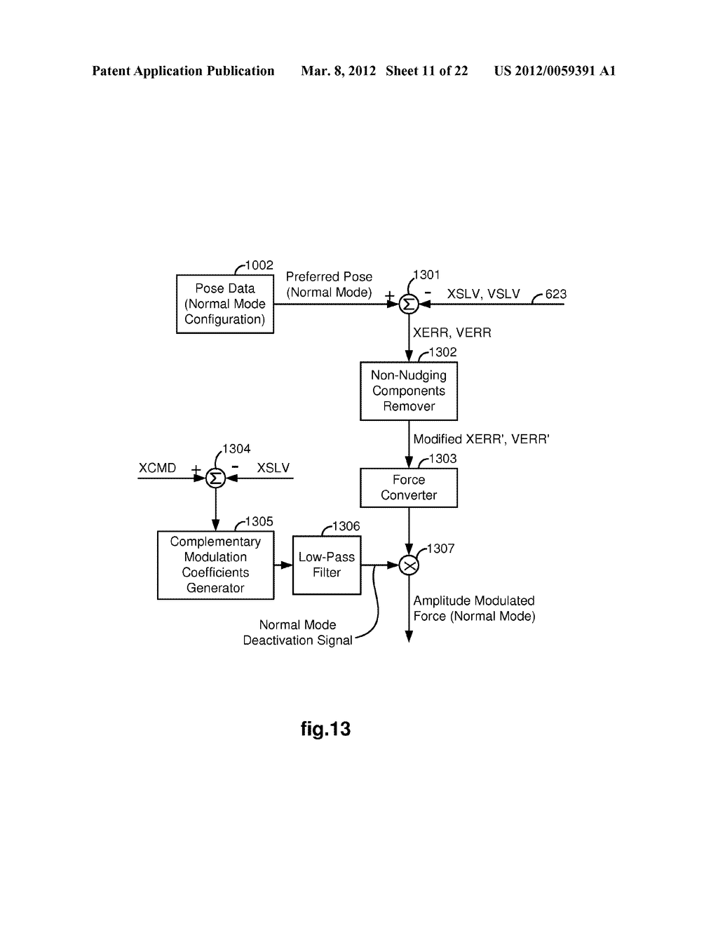 APPLICATION OF FORCE FEEDBACK ON AN INPUT DEVICE TO URGE ITS OPERATOR TO     COMMAND AN ARTICULATED INSTRUMENT TO A PREFERRED POSE - diagram, schematic, and image 12