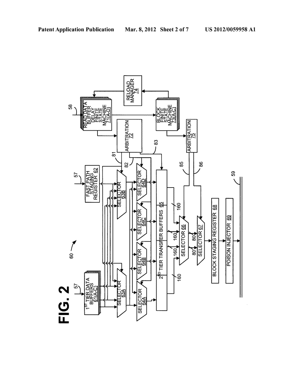 SYSTEM AND METHOD FOR A HIERARCHICAL BUFFER SYSTEM FOR A SHARED DATA BUS - diagram, schematic, and image 03