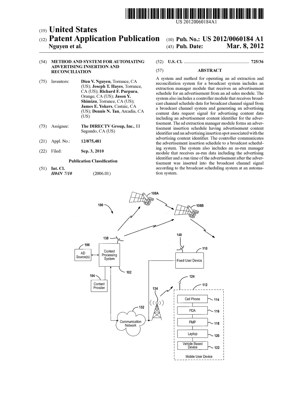 METHOD AND SYSTEM FOR AUTOMATING ADVERTISING INSERTION AND RECONCILIATION - diagram, schematic, and image 01