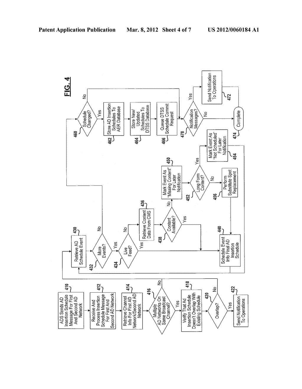 METHOD AND SYSTEM FOR AUTOMATING ADVERTISING INSERTION AND RECONCILIATION - diagram, schematic, and image 05