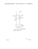 SYSTEMS, METHODS AND APPARATUS FOR APPAREL STRAPS diagram and image