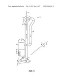 METHOD AND APPARATUS FOR ASSISTING PIVOT MOTION OF A HANDLE IN A FLOOR     TREATMENT DEVICE diagram and image