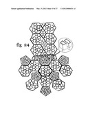 Novel method of construction using a geodesic honeycomb skeleton diagram and image