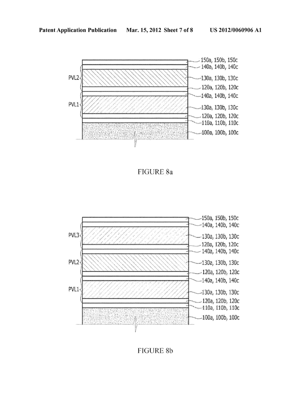 PHOTOVOLTAIC DEVICE INCLUDING FLEXIBLE OR INFLEXIBLE SUBSTRATE AND METHOD     FOR MANUFACTURING THE SAME - diagram, schematic, and image 08