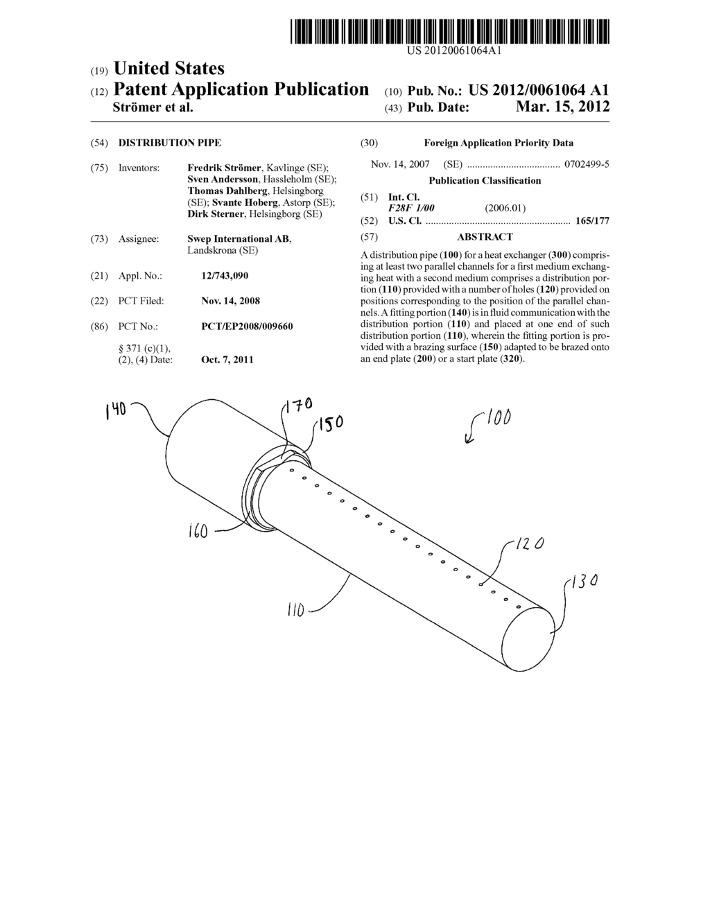 DISTRIBUTION PIPE - diagram, schematic, and image 01