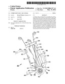 COMBINATION GOLF CART AND BAG diagram and image