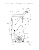 COMBINATION GOLF CART AND BAG diagram and image