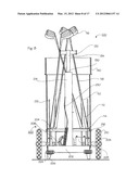 COMBINATION GOLF CART AND BAG diagram and image