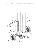 COMBINATION GOLF CART AND BAG diagram and image