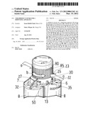 Childproof closure for a dispensing apparatus diagram and image
