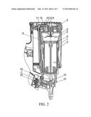 GAS-COMBUSTION COILED STRIP NAIL DRIVING DEVICE diagram and image