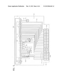 CHIP ON FILM (COF) PACKAGE HAVING TEST LINE FOR TESTING ELECTRICAL     FUNCTION OF CHIP AND METHOD FOR MANUFACTURING SAME diagram and image