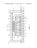 SEMICONDUCTOR CHIP DEVICE WITH POLYMERIC FILLER TRENCH diagram and image