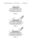 SEMICONDUCTOR CHIP DEVICE WITH POLYMERIC FILLER TRENCH diagram and image