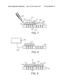 SEMICONDUCTOR CHIP DEVICE WITH UNDERFILL diagram and image