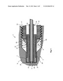 PLUG UNIT AND CONNECTION SYSTEM FOR CONNECTING CAPILLARY TUBES, ESPECIALLY     FOR HIGH-PERFORMANCE LIQUID CHROMATOGRAPHY diagram and image