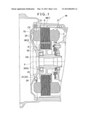 COOLING STRUCTURE FOR ROTATING ELECTRIC MACHINE diagram and image