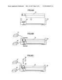 Method of fabricating crystal unit, crystal unit fabrication mask, and     crystal unit package diagram and image