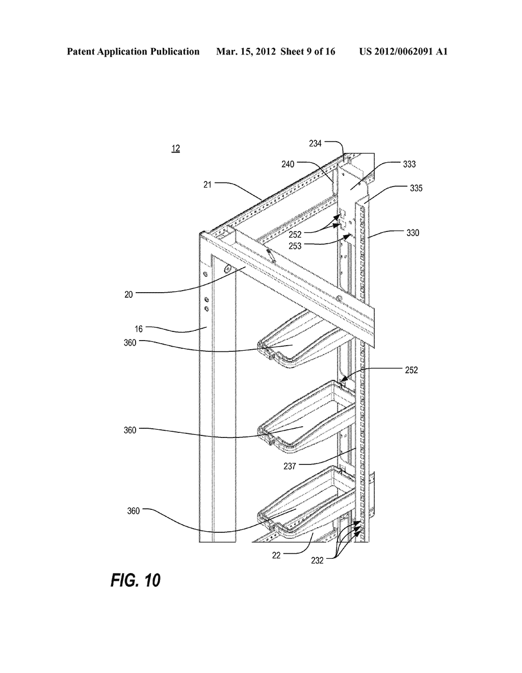 VERTICAL MOUNTING RAIL WITH CABLE MANAGEMENT FEATURES - diagram, schematic, and image 10