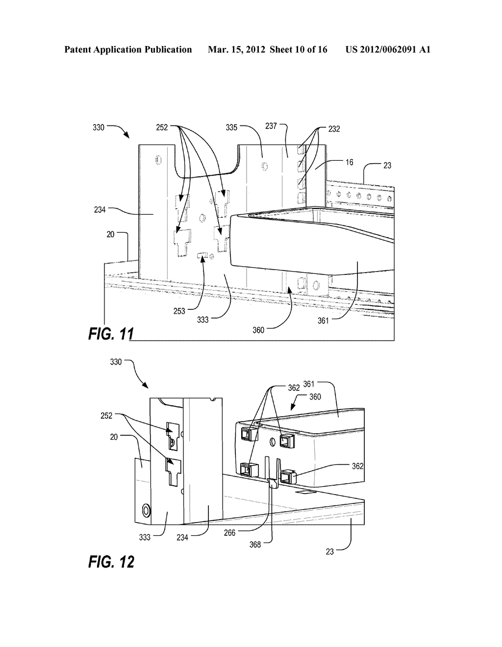 VERTICAL MOUNTING RAIL WITH CABLE MANAGEMENT FEATURES - diagram, schematic, and image 11