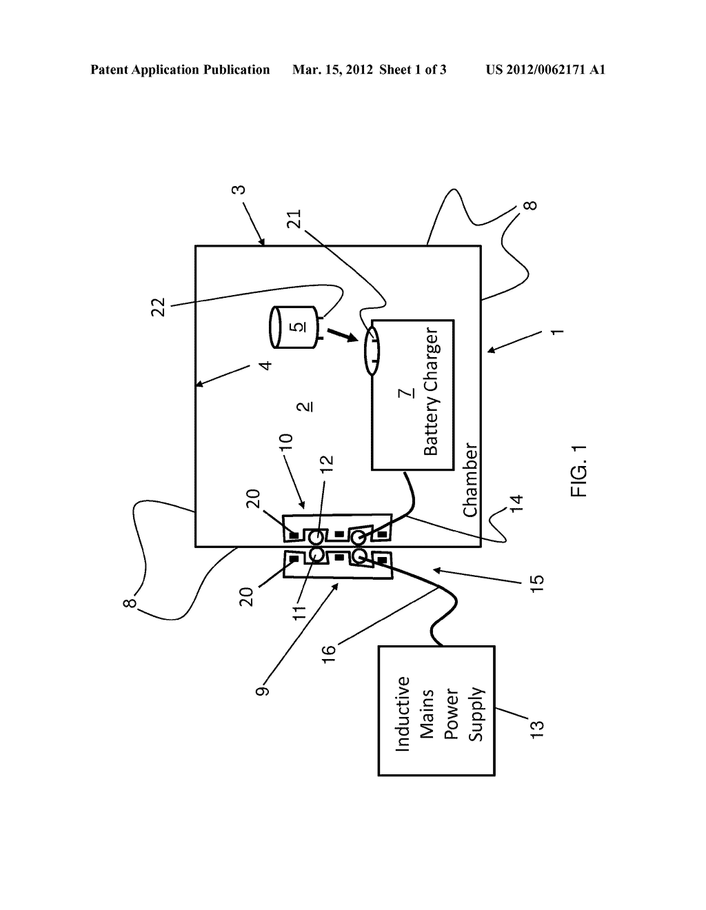 Surgical Sterilizer With Integrated Battery Charging Device - diagram, schematic, and image 02