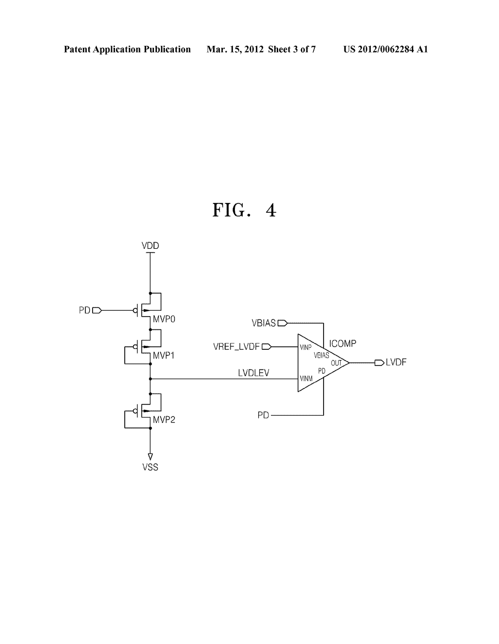 LOW-VOLTAGE DATA RETENTION CIRCUIT AND METHOD - diagram, schematic, and image 04