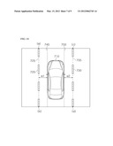 LANE DEPARTURE SENSING METHOD AND APPARATUS USING IMAGES THAT SURROUND A     VEHICLE diagram and image