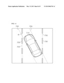 LANE DEPARTURE SENSING METHOD AND APPARATUS USING IMAGES THAT SURROUND A     VEHICLE diagram and image