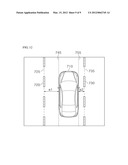 LANE DEPARTURE SENSING METHOD AND APPARATUS USING IMAGES THAT SURROUND A     VEHICLE diagram and image