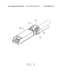 ELECTRONIC MODULE WITH IMPROVED LATCH MECHANISM diagram and image