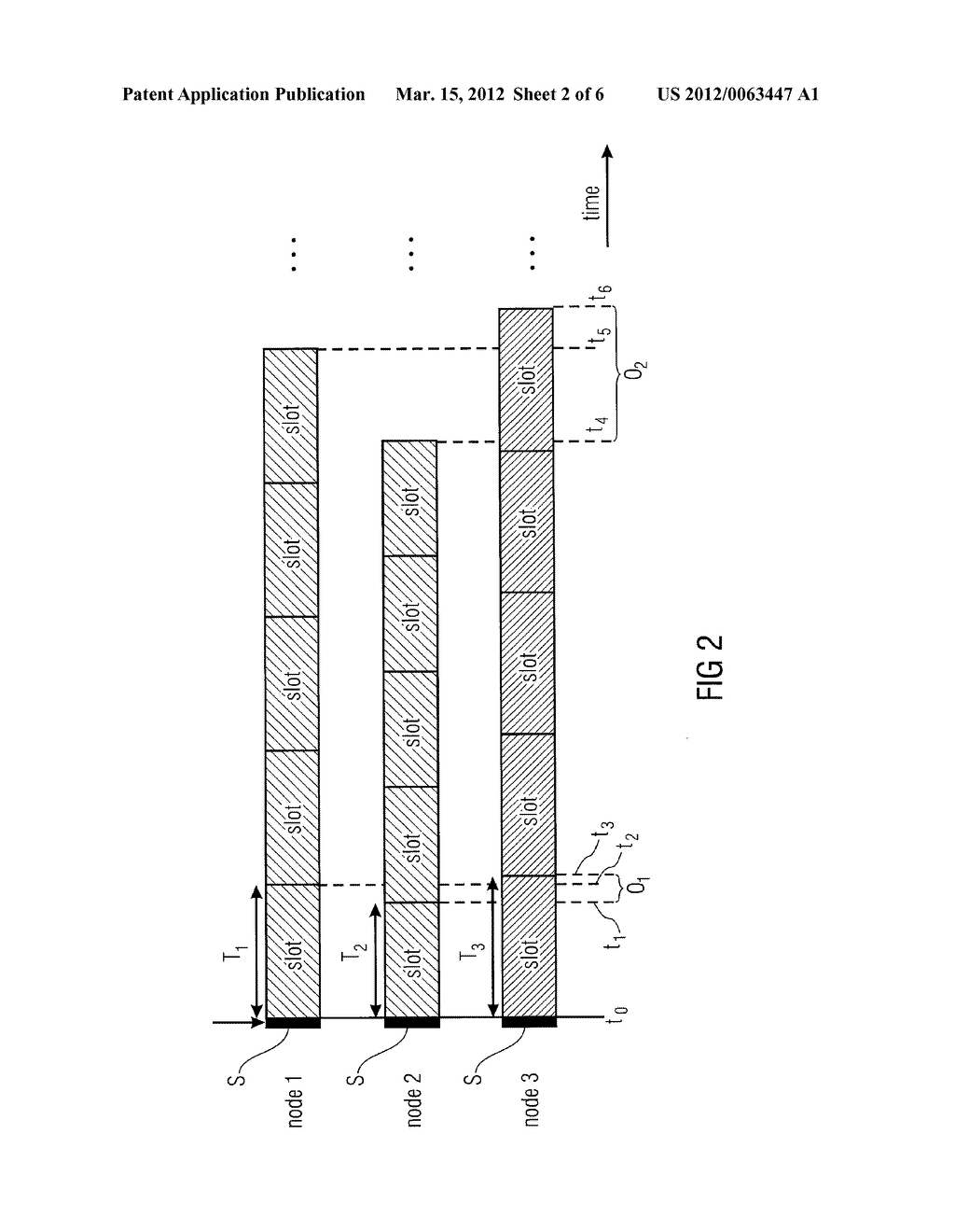 NODE IN A WIRELESS SYSTEM AND METHOD FOR TIME AND FREQUENCY SYNCHRONIZING     NODES IN A WIRELESS SYSTEM - diagram, schematic, and image 03