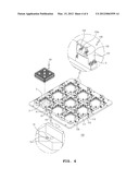 CLAMPING JIG AND SYSTEM FOR MEASURING SPACER GRIDS FOR NUCLEAR FUEL     ASSEMBLY diagram and image