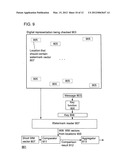 Visible authentication patterns for printed document diagram and image