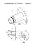 THRUST BEARING SHAFT FOR THRUST AND JOURNAL AIR BEARING COOLING IN A     COMPRESSOR diagram and image