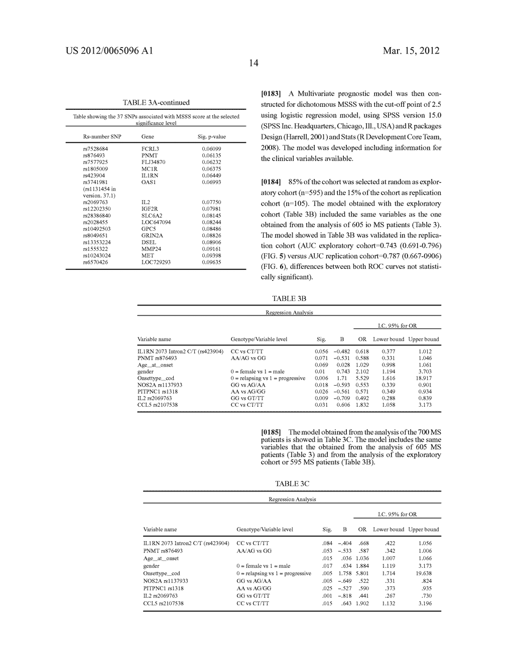 GENOTYPING TOOL FOR IMPROVING THE PROGNOSTIC AND CLINICAL MANAGEMENT OF MS     PATIENTS - diagram, schematic, and image 22