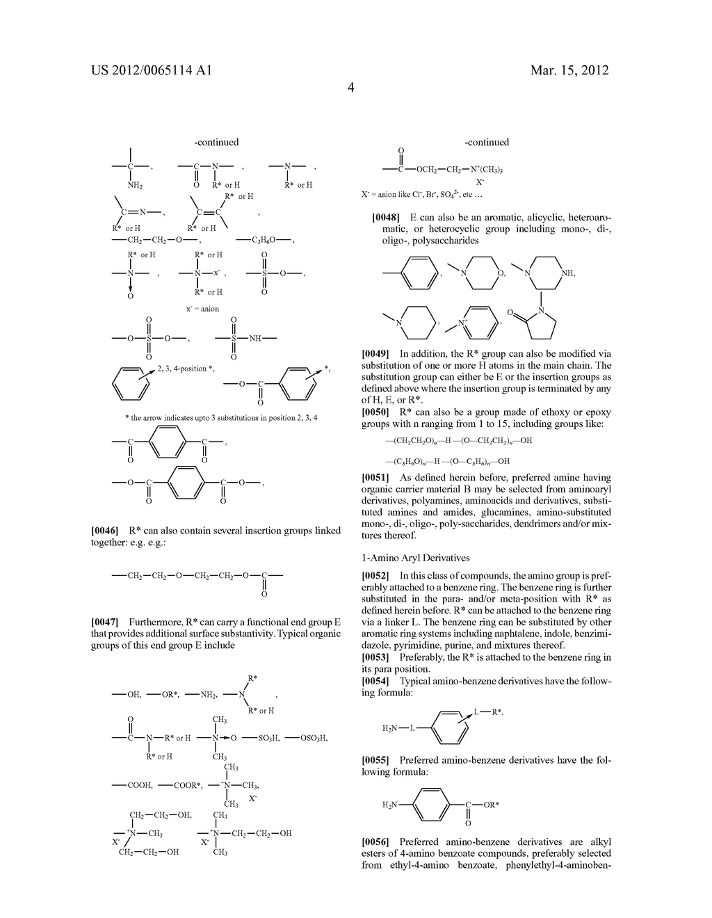 AMINE REACTION COMPOUNDS COMPRISING ONE OR MORE ACTIVE INGREDIENT - diagram, schematic, and image 05