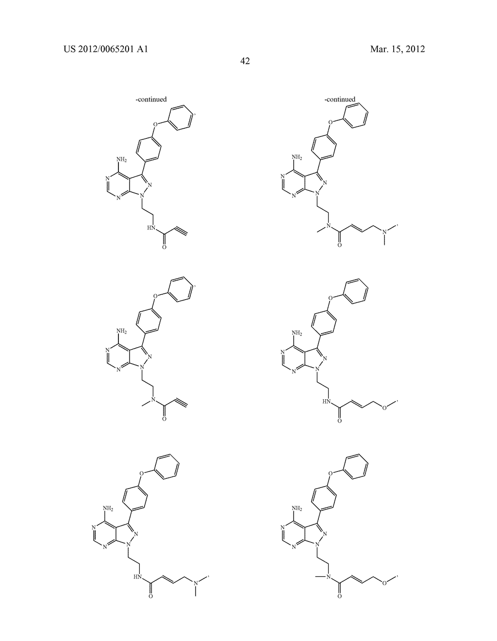 INHIBITORS OF BRUTON'S TYROSINE KINASE - diagram, schematic, and image 50