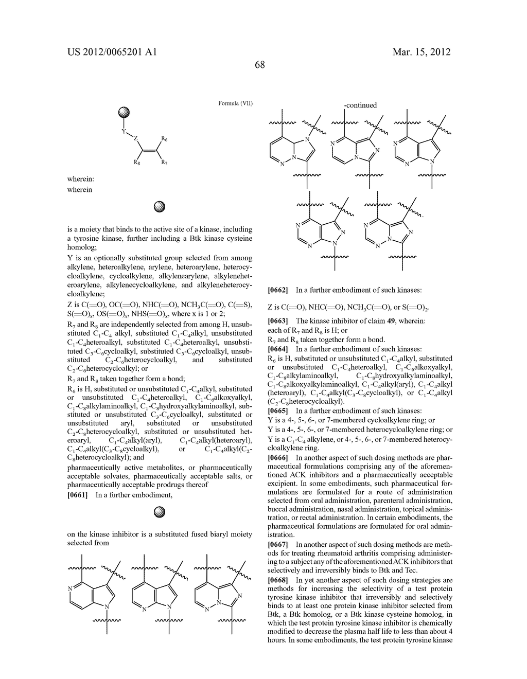 INHIBITORS OF BRUTON'S TYROSINE KINASE - diagram, schematic, and image 76