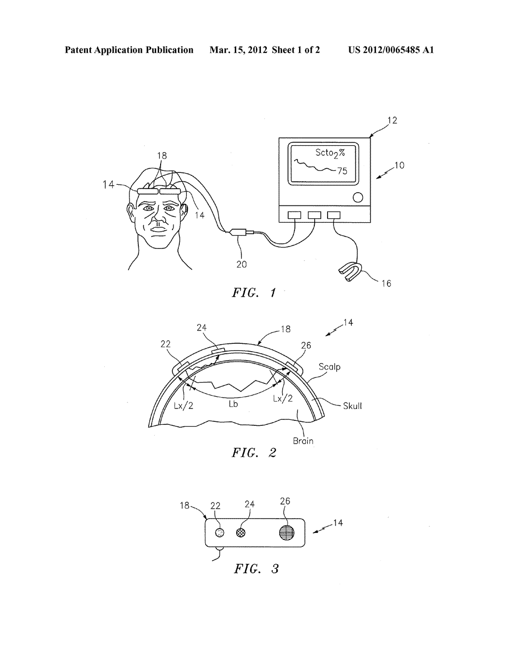 APPARATUS AND METHOD FOR NON-INVASIVELY DETERMINING OXYGEN SATURATION OF     VENOUS BLOOD AND CARDIAC OUTPUT USING NIRS - diagram, schematic, and image 02